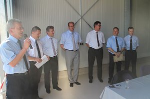 Die Kameraden der Sundh&auml;user Feuerwehr k&ouml;nnen sich nach langem warten endlich &uuml;ber ihr neues Ger&auml;tehaus freuen