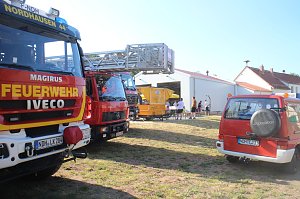 Die Kameraden der Sundh&auml;user Feuerwehr k&ouml;nnen sich nach langem warten endlich &uuml;ber ihr neues Ger&auml;tehaus freuen
