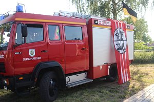 Die Kameraden der Sundh&auml;user Feuerwehr k&ouml;nnen sich nach langem warten endlich &uuml;ber ihr neues Ger&auml;tehaus freuen