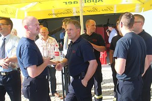 Die Kameraden der Sundh&auml;user Feuerwehr k&ouml;nnen sich nach langem warten endlich &uuml;ber ihr neues Ger&auml;tehaus freuen