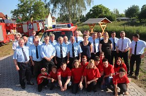 Die Kameraden der Sundh&auml;user Feuerwehr k&ouml;nnen sich nach langem warten endlich &uuml;ber ihr neues Ger&auml;tehaus freuen