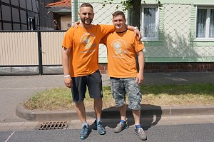 Sachswerfer Handwagenrennen