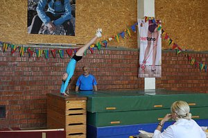 In der Borntalhalle wird geturnt