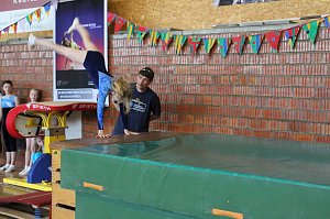 In der Borntalhalle wird geturnt