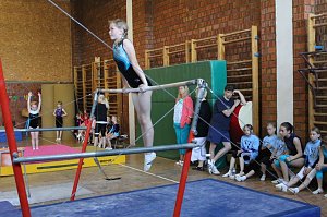 In der Borntalhalle wird geturnt
