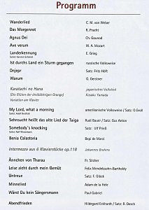 Stimmungsvolles Jubil&auml;umskonzert
