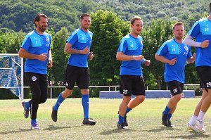 Trainingsauftakt von Wacker Nordhausen in Rottleberode