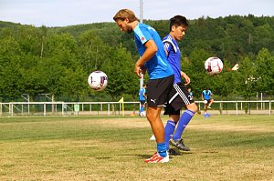 Trainingsauftakt von Wacker Nordhausen in Rottleberode