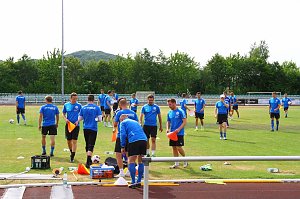 Trainingsauftakt von Wacker Nordhausen in Rottleberode