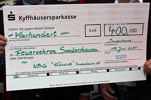 Anerkennung f&uuml;r die Feuerwehren