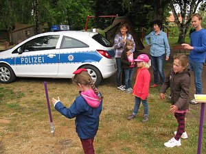 Verkehrssicherheitstag der Kita Bummi  Donndorf