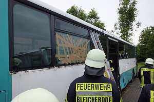 Ausbildung bei der Bleicher&ouml;der Feuerwehr