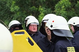Ausbildung bei der Bleicher&ouml;der Feuerwehr