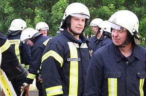 Ausbildung bei der Bleicher&ouml;der Feuerwehr