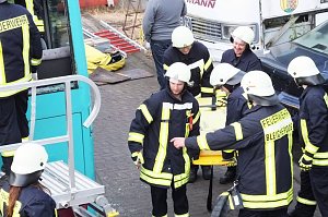 Ausbildung bei der Bleicher&ouml;der Feuerwehr