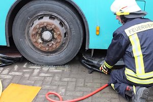 Ausbildung bei der Bleicher&ouml;der Feuerwehr
