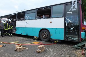 Ausbildung bei der Bleicher&ouml;der Feuerwehr