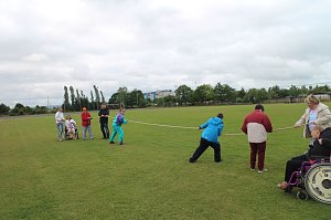 Sport frei! Die Nordth&uuml;ringer Lebenshilfe feierte heute wieder ihr j&auml;hrliches Sportfest in Nordhausen