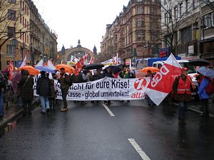 Demo in Frankfurt