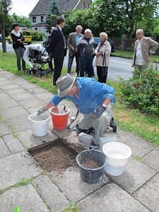 Stolpersteine in Ellrich gesetzt