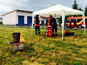 Tag der offenen T&uuml;r bei der Feuerwehr in Bleicherode