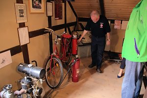Stadt- und Brauhoffest in Ellrich - Unterwegs im Feuerwehrmuseum Ellrich