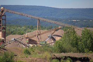 Industrie an den Bielener Kiesgew&auml;ssern