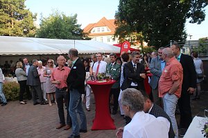 Sommerfest vor dem Nordh&auml;user Landratsamt