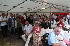 Sommerfest vor dem Nordh&auml;user Landratsamt