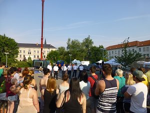Aktion junge Fahrer der Kreisverkehrswacht Nordhausen