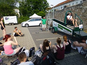 Aktion junge Fahrer der Kreisverkehrswacht Nordhausen