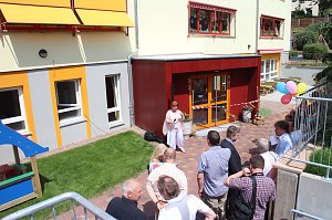 Der &ouml;kumenische Kindergarten er&ouml;ffnete heute seinen neuen Krippenbereich