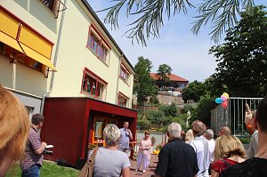 Der &ouml;kumenische Kindergarten er&ouml;ffnete heute seinen neuen Krippenbereich