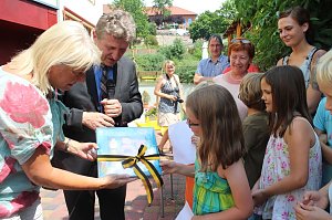 Der &ouml;kumenische Kindergarten er&ouml;ffnete heute seinen neuen Krippenbereich