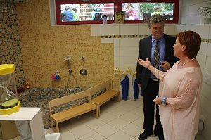 Der &ouml;kumenische Kindergarten er&ouml;ffnete heute seinen neuen Krippenbereich
