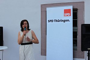 Hei&szlig;es Sommerfest der Kyffh&auml;user SPD