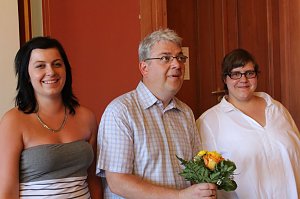 Feierlich Zeugnisse erhalten