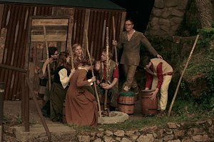 Ausschnitt aus den Proben zu "Robin Hood"