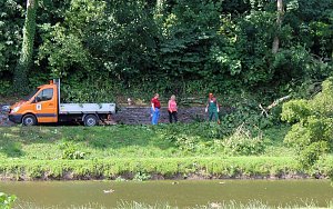 Schlosspark Sondershausen gesperrt 
