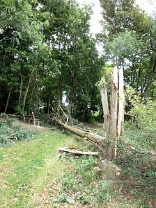 Unwettersch&auml;den in Nordhausen
