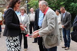 Schicker Eingangsbereich am Kyffh&auml;userdenkmal