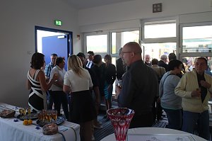 Zum Bergmannsfestes wurde in Sollstedt auch die neue Festhalle er&ouml;ffnet