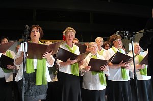 Zum Bergmannsfestes wurde in Sollstedt auch die neue Festhalle er&ouml;ffnet