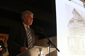 Zum Bergmannsfestes wurde in Sollstedt auch die neue Festhalle er&ouml;ffnet