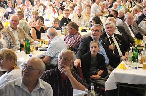 Zum Bergmannsfestes wurde in Sollstedt auch die neue Festhalle er&ouml;ffnet