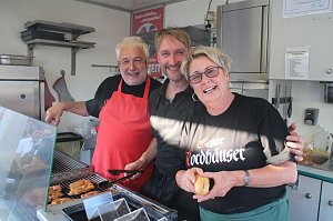Zum Bergmannsfestes wurde in Sollstedt auch die neue Festhalle er&ouml;ffnet