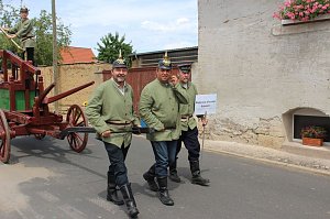 Wasserschlacht in Niederspier