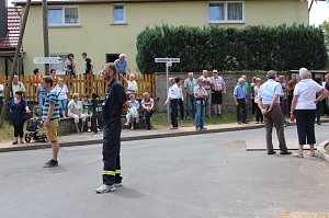 Wasserschlacht in Niederspier