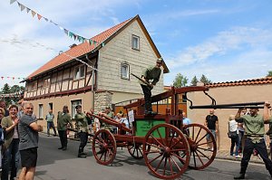 Wasserschlacht in Niederspier