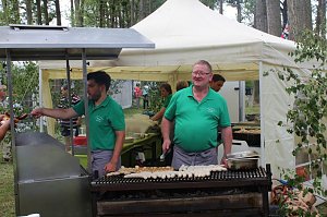Wasserschlacht in Niederspier